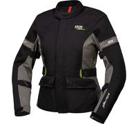 IXS Laminat-ST Plus, textile jacket waterproof women M Black/Grey