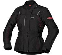 IXS Tour Liz-ST Ladies Motorcycle Textile Jacket, black-red, size 3XL for Women