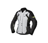 IXS Liz-ST, textile jacket waterproof women 3XL Grey/Black/Yellow