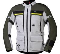 IXS Montevideo-Air 3.0, textile jacket L Light Grey/Dark Green