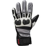 IXS Montevideo Short-ST waterproof Motorcycle Gloves, grey, size M for Men