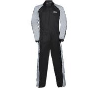 IXS Orca Reflex One Piece Rainsuit, black/silver, size XS