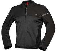 IXS Oxy-Air Mesh Motorcycle Textile Jacket, black, size M for Men