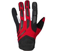 IXS Pandora-Air 2.0 Motocross Gloves, black-white-red, size L for Men