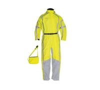 IXS Rain Suit Niagara 2.0 | Neon Yellow-Grey | Rain Overall Made Of Polyamide