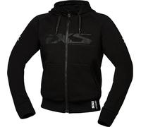 IXS Rapid 1.0 Motorcycle Zip Hoodie, black, size 2XL for Men