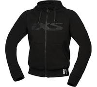 IXS Rapid 1.0 Motorcycle Zip Hoodie, black, size 3XL for Men