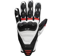 IXS Rapid 1.0 perforated Motorcycle Gloves, black-white-red, size XL for Men