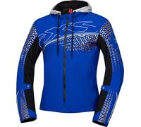 IXS Rapid-STX 1.0, textile jacket waterproof M Blue/Black/Light Grey