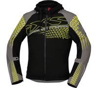 IXS Rapid-STX 1.0 waterproof Motorcycle Textile Jacket, black, size XS