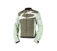 IXS Rapid-STX 2.2 waterproof Motorcycle Textile Jacket, dark green/light green, size 3XL