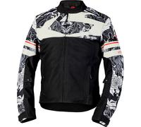 IXS Rapid-STX 2.1 Graphic, textile jacket waterproof 3XL Black/Grey/Light Grey