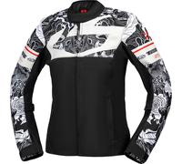 IXS Rapid-STX 2.1 Graphic, textile jacket waterproof women XL Black/Grey/Light Grey