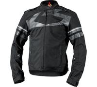 IXS Rapid-STX 2.2, textile jacket waterproof 4XL Black/Grey
