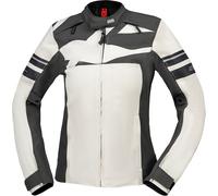 IXS Rapid-STX 2.2 waterproof Ladies Motorcycle Textile Jacket, dark grey/light grey, size L