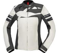IXS Rapid-STX 2.2, textile jacket waterproof women L Light Grey/Dark Grey