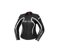 IXS RS-600 1.0 Ladies Motorcycle Leather Jacket, black-white, size 46 for Women