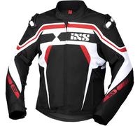 IXS RS-700-ST, textile jacket waterproof XL Black/White/Red