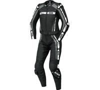 IXS RS-800 1.0 Two Piece Ladies Motorcycle Leather Suit, black-grey-white, size 40 for Women