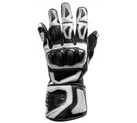 IXS Sport RS-300 2.0 Motorcycle Gloves, black-white, size L for Men
