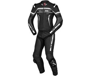 IXS Sport RS-700 2.0 Two Piece Motorcycle Leather Suit, black/grey/white, size 50