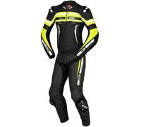 IXS Sport RS-700 2.0 Two Piece Motorcycle Leather Suit, black/yellow/white, size 52