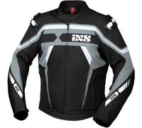 IXS Sport RS-700-ST Motorcycle Textile Jacket, black/grey/white, size L