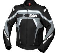 IXS Sport RS-700-ST Motorcycle Textile Jacket, black/grey/white, size XXL