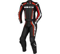 IXS Sport RS-800 1.0 Two Piece Motorcycle Leather Suit, black-white-red, size 48 for Men
