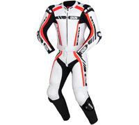 IXS Sport RS-800 1.0 Two Piece Motorcycle Leather Suit, black-white-red, size 56 for Men
