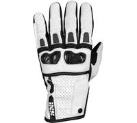IXS Sport Talura 3.0 perforated Motorcycle Gloves, black-white, size L for Men