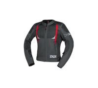 IXS Sport Trigonis-Air Motorcycle Jacket Grey/Red5XL Grey,Red
