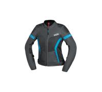 IXS Sport Trigonis-Air Women's Motorcycle Jacket Grey/TurquoiseL Grey,Turquoise