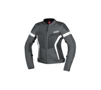 IXS Sport Trigonis-Air Women's Motorcycle Jacket Grey/WhiteS Grey,White