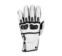 IXS Sport Talura 3.0 perforated Motorcycle Gloves, black-white, size 2XL