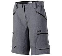 IXS Tema Women Shorts Graphite 40 Trouser,Adults Unisex, Black