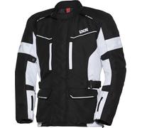 IXS Tour Evans-ST Motorcycle Textile Jacket, black/white, size M