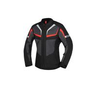 IXS Gerona-Air 1.0 Motorcycle Textile Jacket, black-grey-red, size 3XL