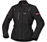 IXS Liz-ST, textile jacket waterproof women 4XL Black/Red