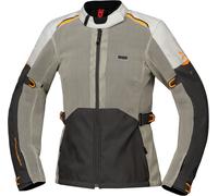 IXS Tourster-BigAir 1.0, textile jacket women S Grey/Dark Grey/Light Grey/Orange