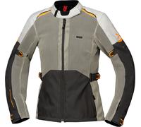 IXS Tourster-BigAir 1.0, textile jacket women XL Dark Grey/Orange
