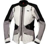 IXS Tourster-STX 1.0, textile jacket waterproof women 4XL Light Grey/Grey/Black