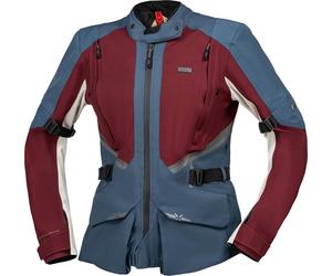 IXS Tourster-STX 1.0 waterproof Ladies Motorcycle Textile Jacket, blue/white/red, size Short 4XL