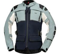 IXS Tourster STX 2.0 waterproof Motorcycle Textile Jacket, blue/grey, size M