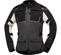 IXS Tourster-STX 2.0, textile jacket waterproof Short 4XL Dark Grey/Black/Light Grey