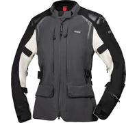 IXS Tourster STX 2.0 waterproof Ladies Motorcycle Textile Jacket, light grey/dark grey/black, size XS