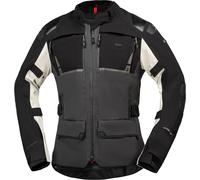 IXS Tourster STX 2.0 waterproof Motorcycle Textile Jacket, dark grey/light grey, size 2XL