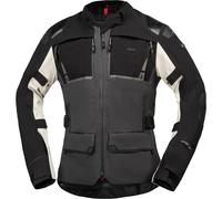 IXS Tourster STX 2.0 waterproof Motorcycle Textile Jacket, dark grey/light grey, size 5XL