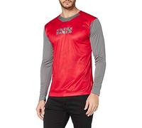 IXS Trigger X Air MTB Jersey Long-Sleeved Red/Graphite