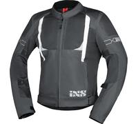 IXS Trigonis-Air Motorcycle Textile Jacket, grey, size M for Men